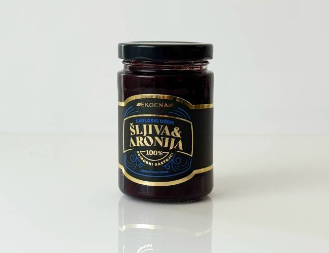 Ekološki ekstra džem Šljiva i Aronija